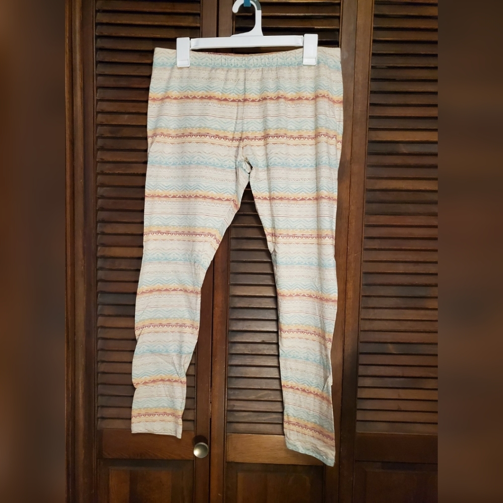 Mossimo Leggings Southwestern Pastel XL
